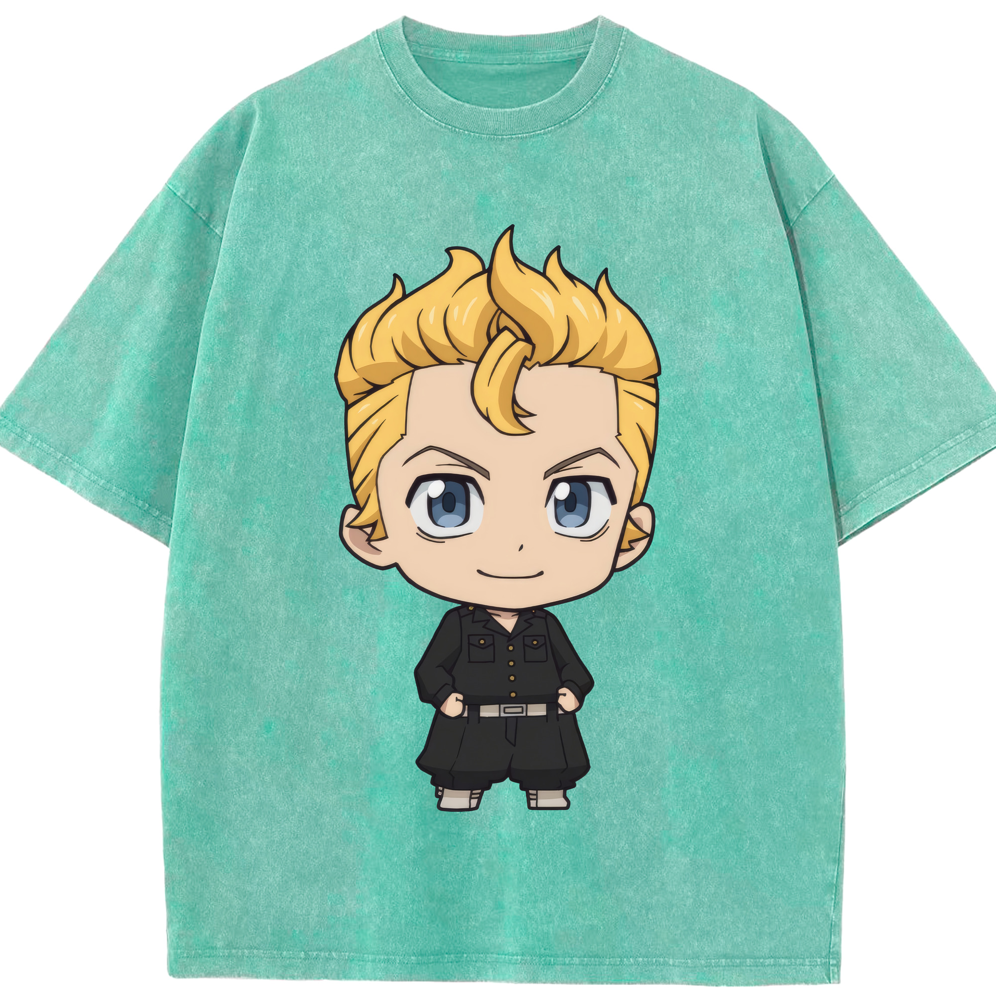 （画像用） 東京リベンジャーズ Tokyo Revengers 綿100% ヴィンテージ風 半袖Tシャツ（フロントプリント）